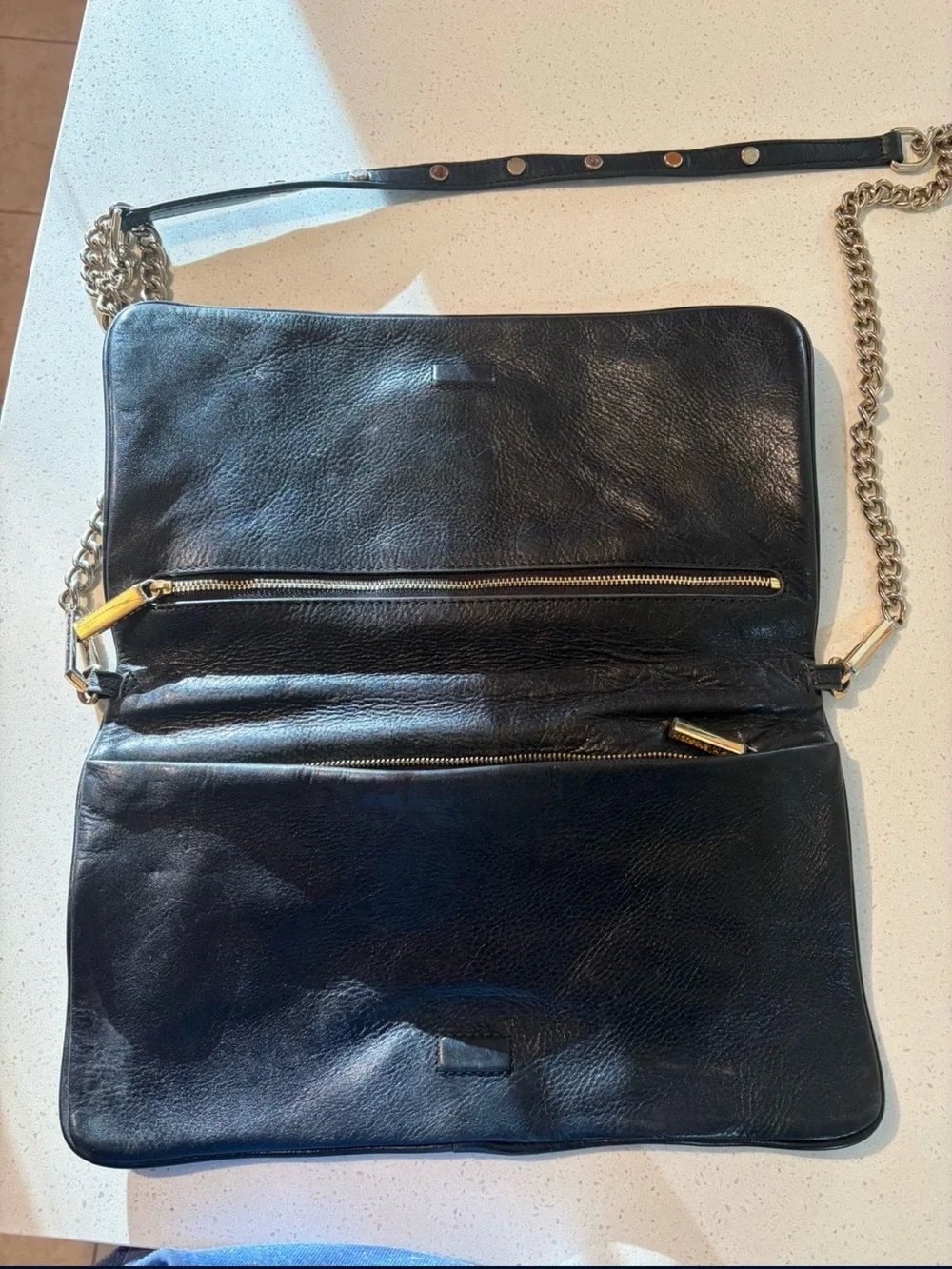 Tory Burch Reva Clutch and Shoulder Bag